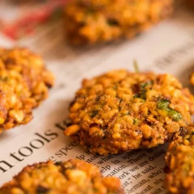 Zucchini Masala Vadai