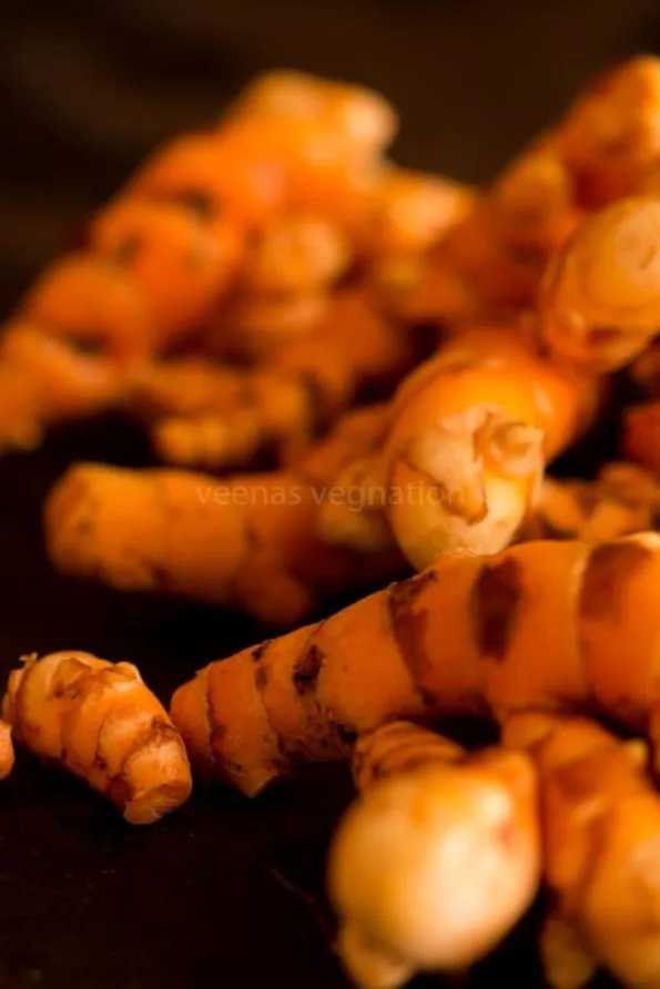 fresh turmeric carrot soup
