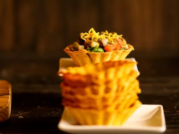 Papdi canape chaat