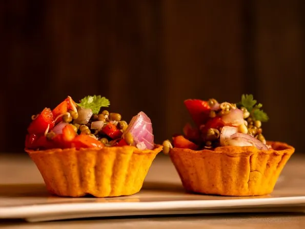 Papdi canape chaat
