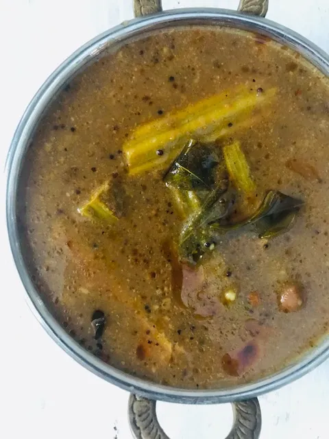 Murungakkai vathal kuzhambu