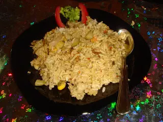 BASIL MINT PULAO Veenas Vegnation