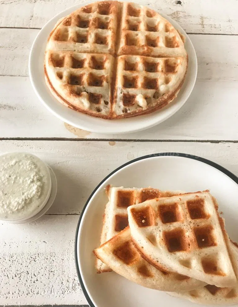 Dosa Waffle - Veenas Vegnation