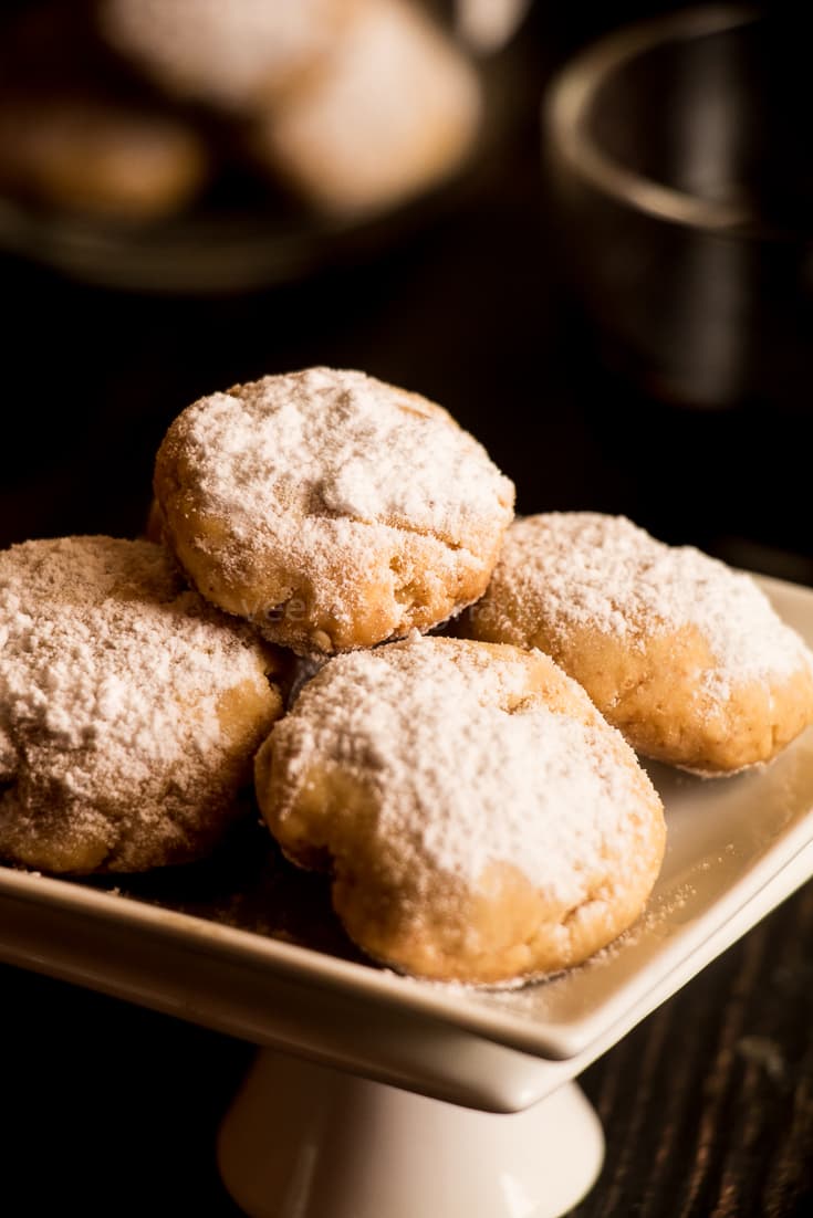 Kahk- Egyptian Eid Cookies - Veenas Vegnation