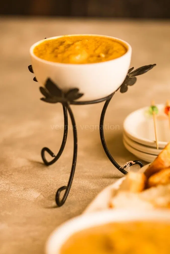 Pav Bhaji Dip -an exotic Indian flavoured dip - Veenas Vegnation