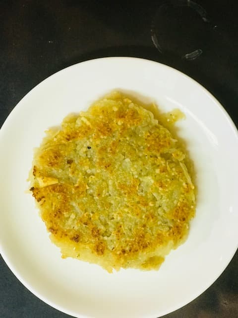 Potato Rosti - Veenas Vegnation