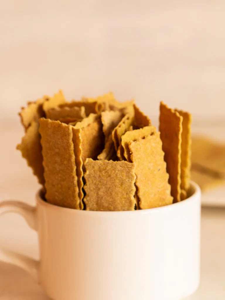 Whole wheat Millet Crackers - Veenas Vegnation