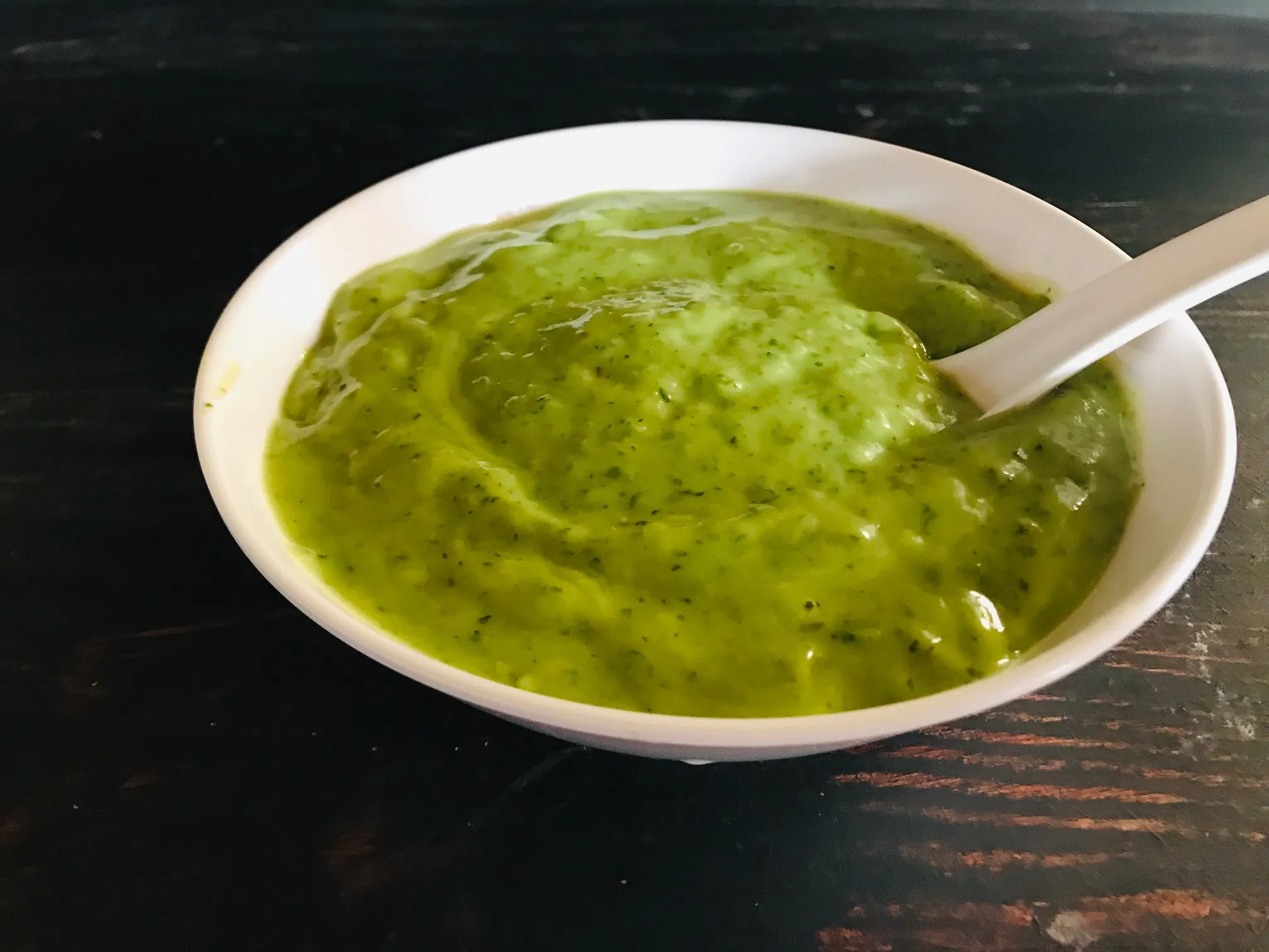 Creamy Avocado Chimichurri Sauce - Veenas Vegnation