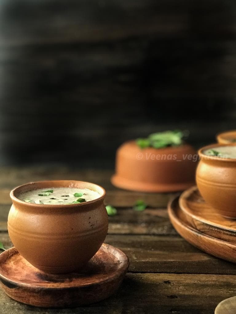 Healthy Ragi Kanji-A savoury Summer Drink - Veenas Vegnation