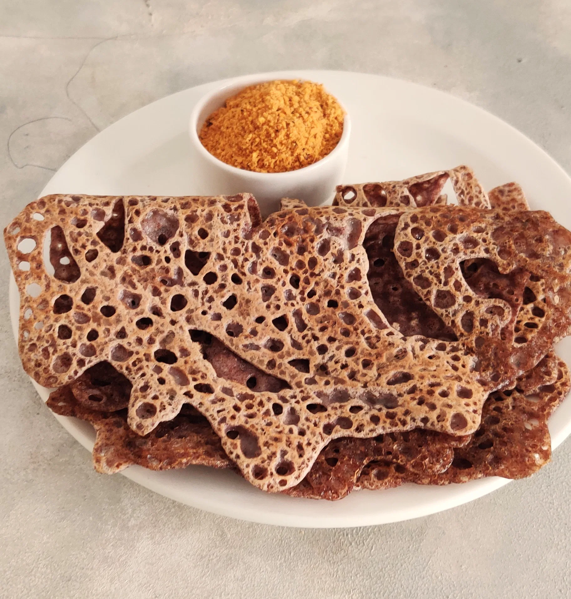 Instant Ragi Dosai - Veenas Vegnation