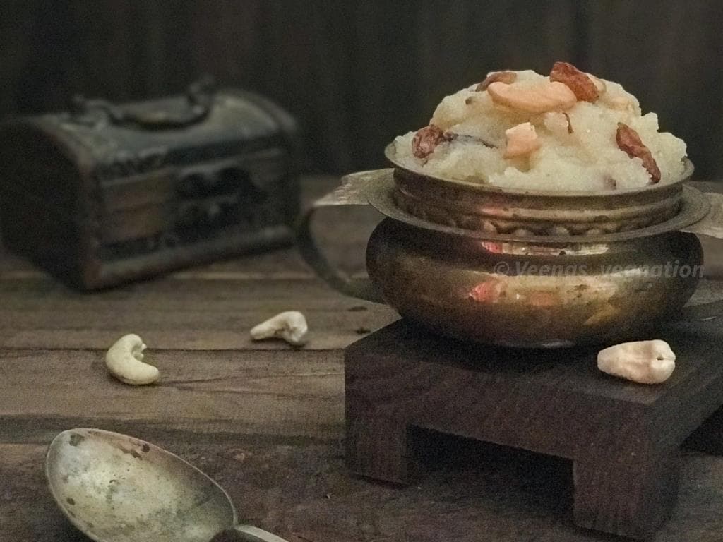 Instant Pot Rava Kesari - Veenas Vegnation